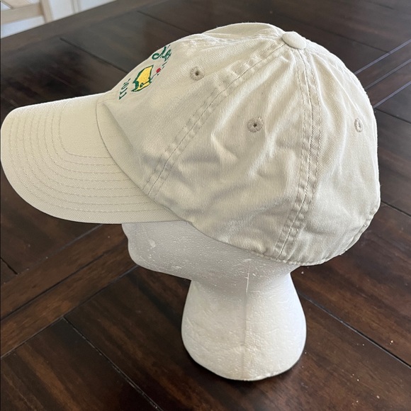 American Needle Masters 2011 Golf Hat Beige Adjustable Augusta Logo Cap
